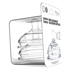 comotomo 矽膠奶嘴補充裝, 第4階段(6個月以上), 2個