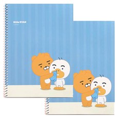 카카오프렌즈 리틀프렌즈 스프링연습장, 리틀 라이언, 2개