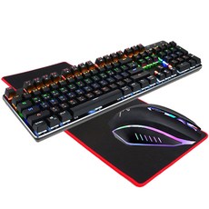 플레오맥스 키보드 IRIS-K520 + 마우스 IRIS-M310 + 장패드, IRIS-K520(키보드), IRIS-M310(마우스), 블랙