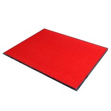 SUZICNL 玄關墊清新玄關墊紅色【素色】/90X120cm, 單一尺寸