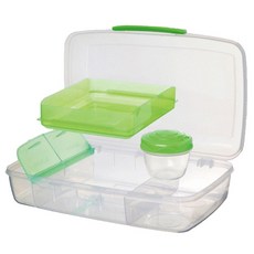 sistema Bento 午餐貢獻 1.76L 綠色, 1個