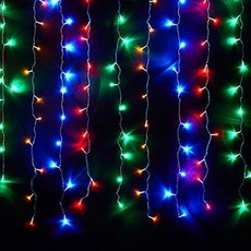 NICE LED LED124燈 冰條燈 聖誕樹燈飾 [贈送閃爍控制器] LED124燈 冰條燈 |4色|, 1個