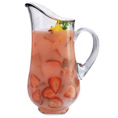 LIBBEY Brisa Pitcher 1.77L（手工製作）透明 1770ml, 透明, 1770毫升