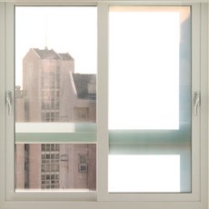 HAEDAM 無膠四季窗隔熱膜, 半透明白色