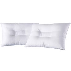 超細纖維羽絨枕芯, 白色的