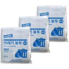 CLEAN i 背膠垃圾袋 特大 黑色 20入, 100L, 3個