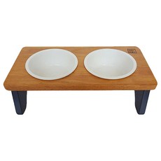 寵物餐桌2件組, 混合型, 1套