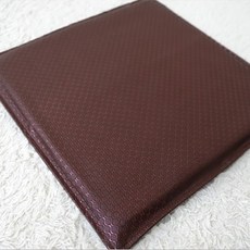 벌집무늬 레자방석 일체형