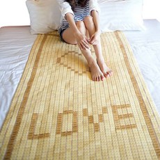 수지씨앤엘 夏季麻將涼蓆, 愛心