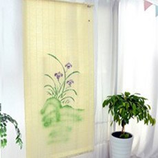 수지씨앤엘 장식문발 난 갈대 대나무발