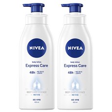 NIVEA 妮維雅 快速身體乳, 400ml, 2個