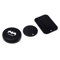 Mnoble Easy 圓形磁吸多功能手機支架 + 2種輔助鐵片, 混合色, 1個