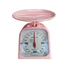 HYOSUNG 模擬廚房秤 1kg, 單品, 淺粉色