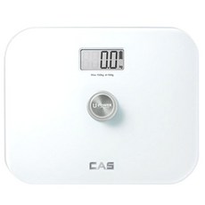 CAS 無電池電子體重計, HE-90, 白色, 1台