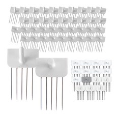 Lemon Art Kkokkofin 一字型 20個 + U字型 20個 + 隨機 15個 壁紙釘, 1套