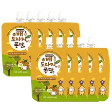 과일에퐁당 어린이 주스 100ml, 배도라지, 10개입