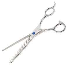 제스파 퍼피스 반려동물 틴닝가위 17cm, 블루볼트, 1개