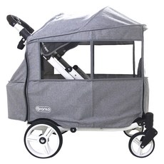 시크포베이비 프론토 웨건 전용 보낭 방풍커버, 멜란지 그레이, 1개
