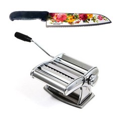 Shule 가정용 파스타머신 국수기계+식도 단품, QM-17