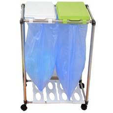 HAPPYHOME LIVING HAPPY 回收分類垃圾桶, 混合顏色, 2p