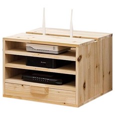 포메리트 삼나무 셋탑박스 정리함 와이드, 1개