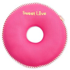 圓形靠墊, 粉色(Sweet Love款), 1個