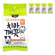 tipet 寵物口腔消臭潔牙指套 30個裝 5個, 5包, 30張