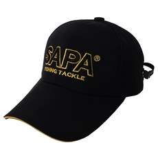 SAPA BW SHARK 夾帽 SSC-010, 黑色+金色