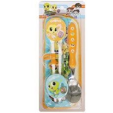 The Haunted House 辛比的怪怪屋 孩童學習筷餐具組 YP6115, 混色, 1組