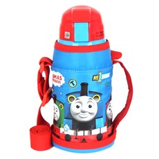 Thomas&Friends 湯瑪士小火車 彈蓋式保溫水壺, 混色, 500ml