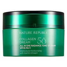 NATURE REPUBLIC Collagen Dream 50 多合一亮採提亮霜 SPF35PA++ 50ml, 混色, 1個