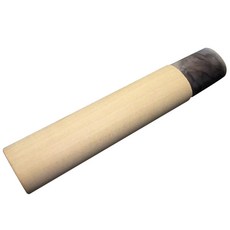 야채/식도/우스바용 후박나무 원형 大 칼자루 127mm, 혼합 색상, 1개