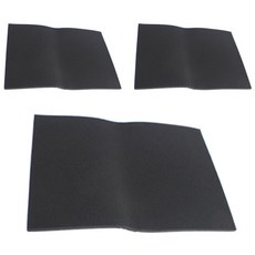 Samho 過濾器海綿濾芯 黑色 35ppi 1cm, 3個