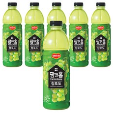 델몬트 팜앤홈 청포도 음료, 1.2L, 6개