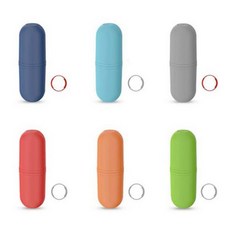 캡슐 디자인 여행용 양치컵, LIGHT GREEN, 4개