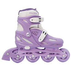 휠러스 아동용 에이스2 인라인 스케이트 WI-180, 퍼플, 1세트