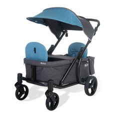 시크포베이비 프론토 유아웨건 블랙프레임, 멜란지 블루그린