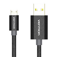 벤션 프리미엄 마이크로5핀 퀵차지 고속 충전 케이블 05.다크블랙/3m, 1개