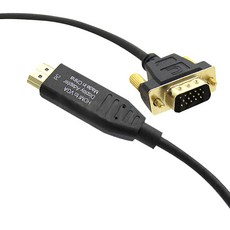 HDMI TO VGA 連接線 ML-HVC018, 1個, 1.8m