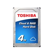 TOSHIBA 東芝 NAS硬碟 101.6*147*26.1mm, MC04ACA400, 4TB