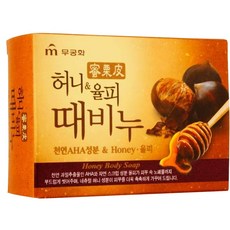 무궁화 허니앤율피 때비누, 100g, 1개
