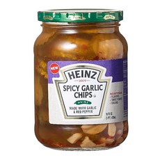 하인즈 스파이시 갈릭 피클 칩스, 453g, 1개