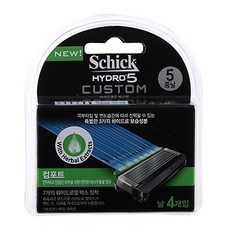 Schick 舒適牌 舒適刮鬍刀刀片, 4件, 1個