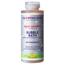 캘리포니아 베이비 슈퍼 센서티브 버블 바쓰, 384ml, 1개