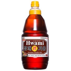 Hwami 芝麻調味油, 1.8L, 1組