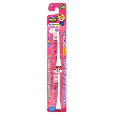 Pororo 孩童電動牙刷頭, 粉紅色, 2入