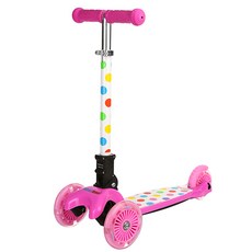 kiddimoto 滑板車踢板 Uzum Pastel Dottie, 混色