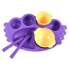 유이앤루이 천사식판 기프트 세트, 라일락, 1개