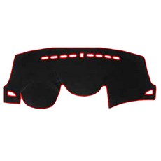 REX.D 防滑儀表板避光墊 現代 Avante MD, 1個, 黑色/紅邊