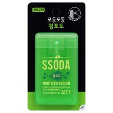 페리오 쏘다 마우스리프레셔 청포도 구강스프레이, 20ml, 1개